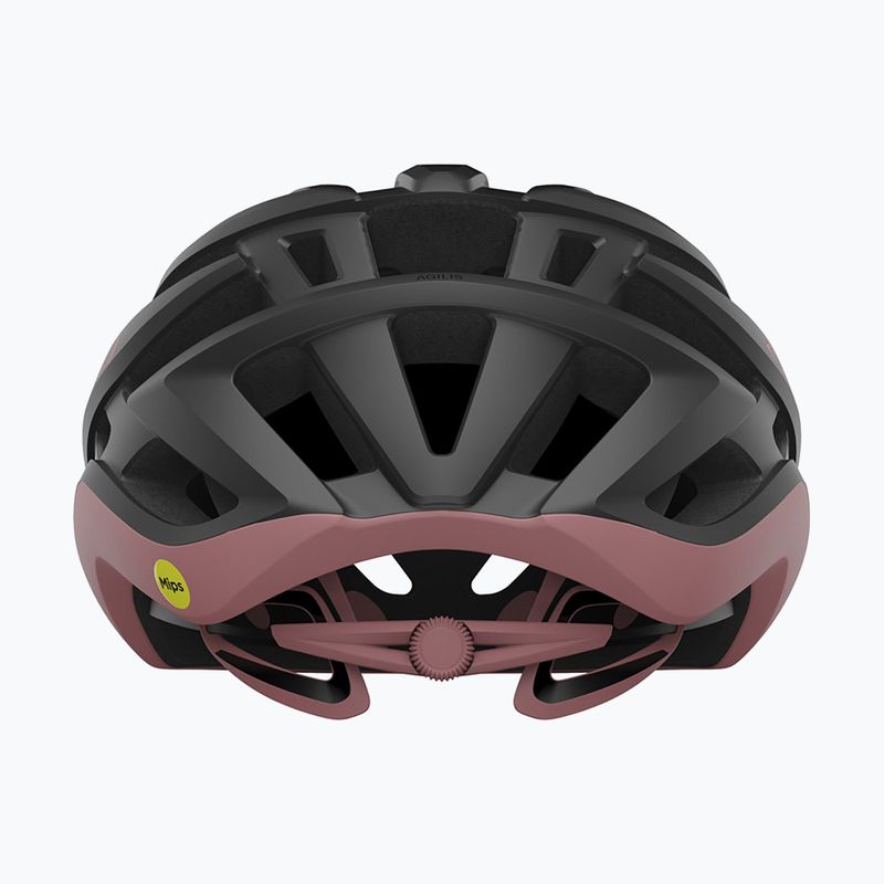 Kask rowerowy Giro Agilis Integrated MIPS matte metallic coal/dusty rose 3
