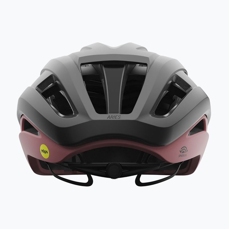 Kask rowerowy Giro Aries Spherical MIPS matte metallic coal/dusty rose 3