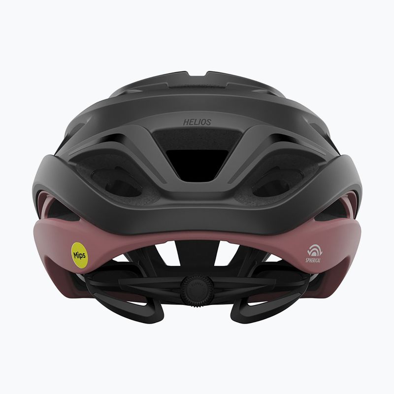 Kask rowerowy Giro Helios Spherical MIPS matallic coal/dusty rose 3