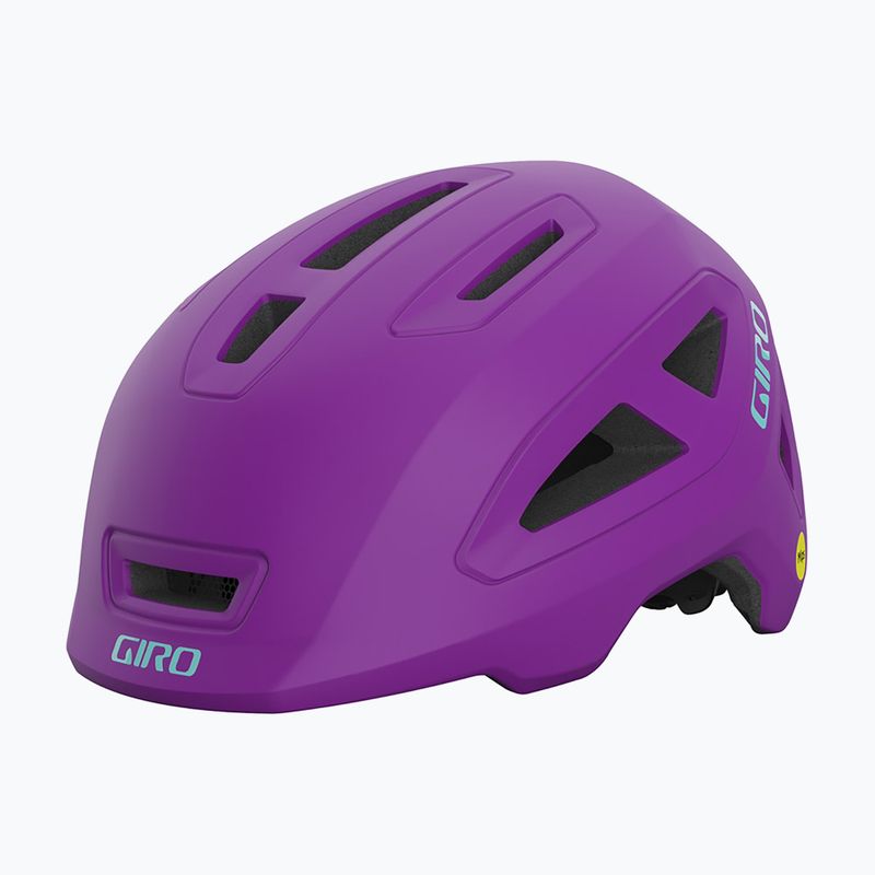 Kask rowerowy dziecięcy Giro Scamp II Jr matte purple 8