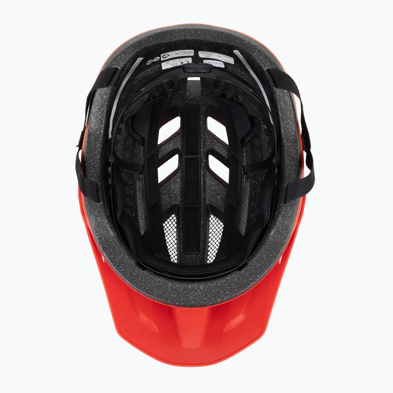 Kask rowerowy dziecięcy Giro Fixture II matte red fade 5