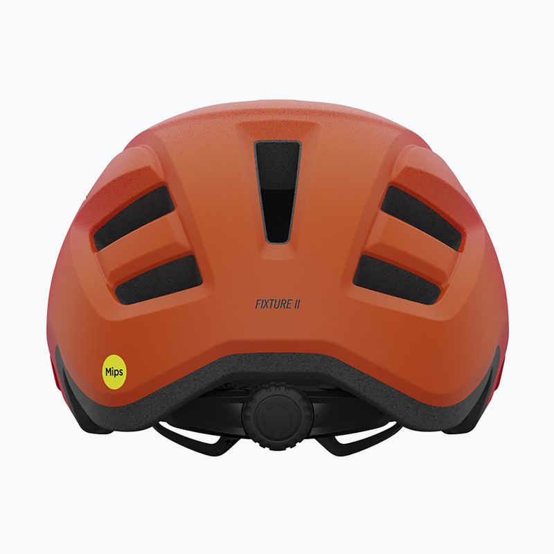 Kask rowerowy dziecięcy Giro Fixture II matte red fade 3