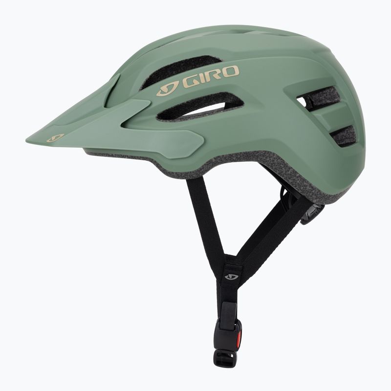 Kask rowerowy Giro Fixture II matte hedge green/dark shark 3
