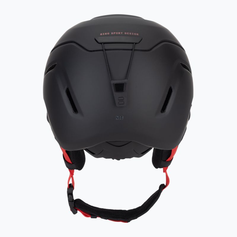 Kask narciarski Giro Neo matte black red 4