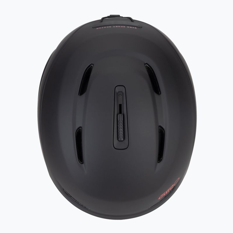 Kask narciarski Giro Neo matte black red 6