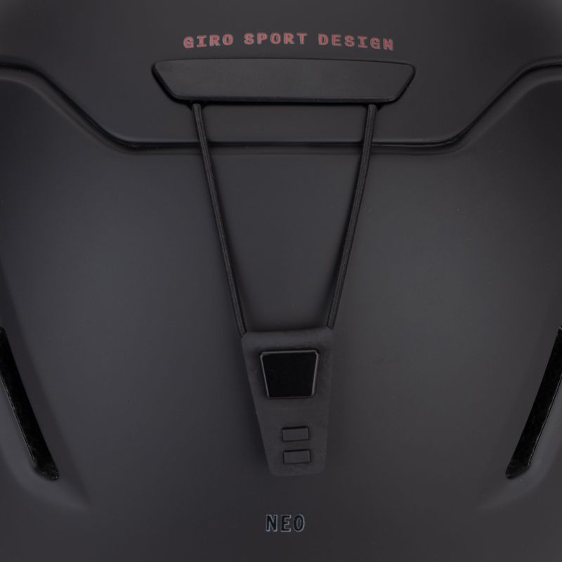 Kask narciarski Giro Neo matte black red 8