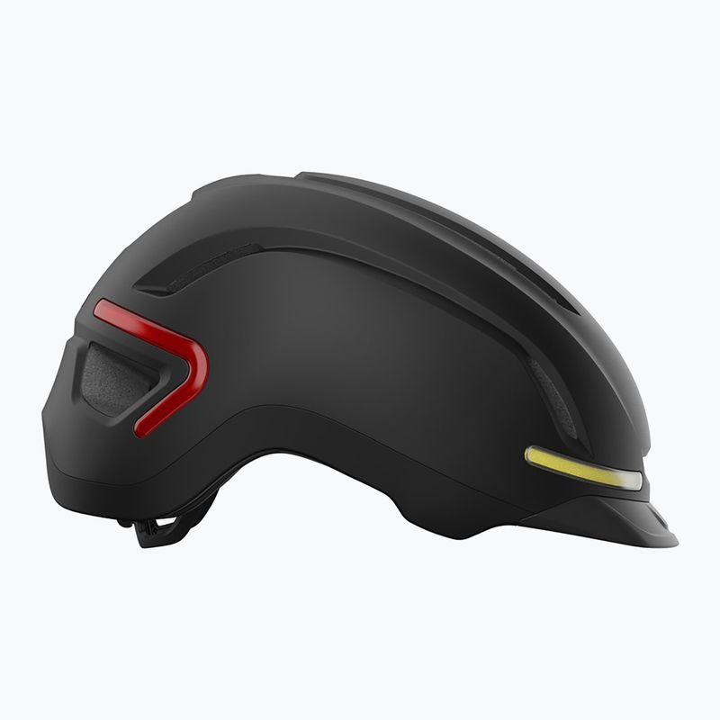 Kask rowerowy Giro Ethos Integrated MIPS LED matte black 3