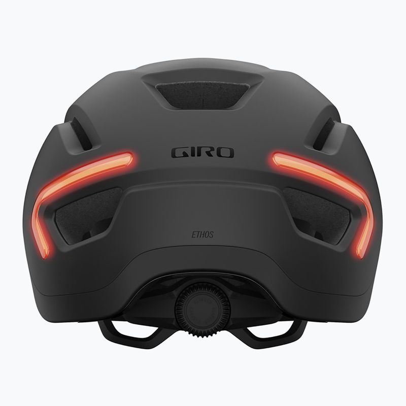 Kask rowerowy Giro Ethos Integrated MIPS LED matte black 4