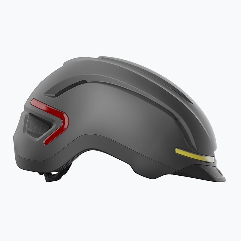 Kask rowerowy Giro Ethos Integrated MIPS LED matte graphite 3