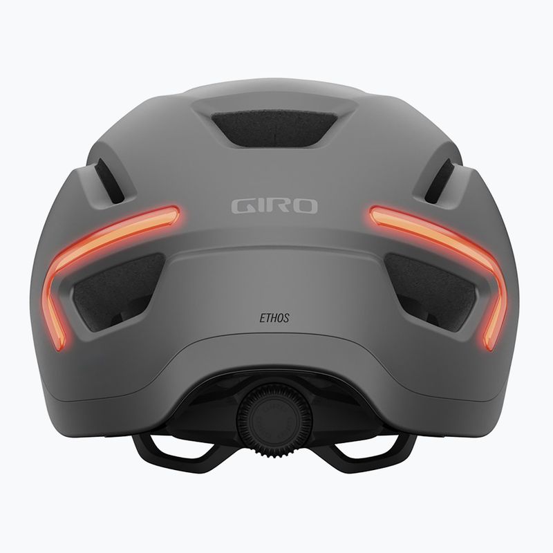 Kask rowerowy Giro Ethos Integrated MIPS LED matte graphite 4