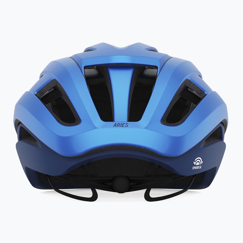 Kask rowerowy Giro Aries Spherical MIPS matte ano blue 3