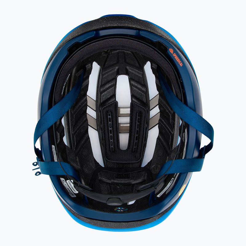 Kask rowerowy Giro Aries Spherical MIPS matte ano blue 6