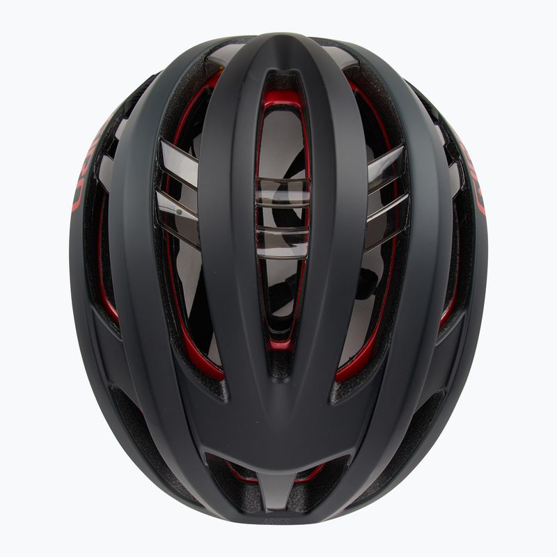 Kask rowerowy Giro Aries Spherical MIPS matte carbon red 5