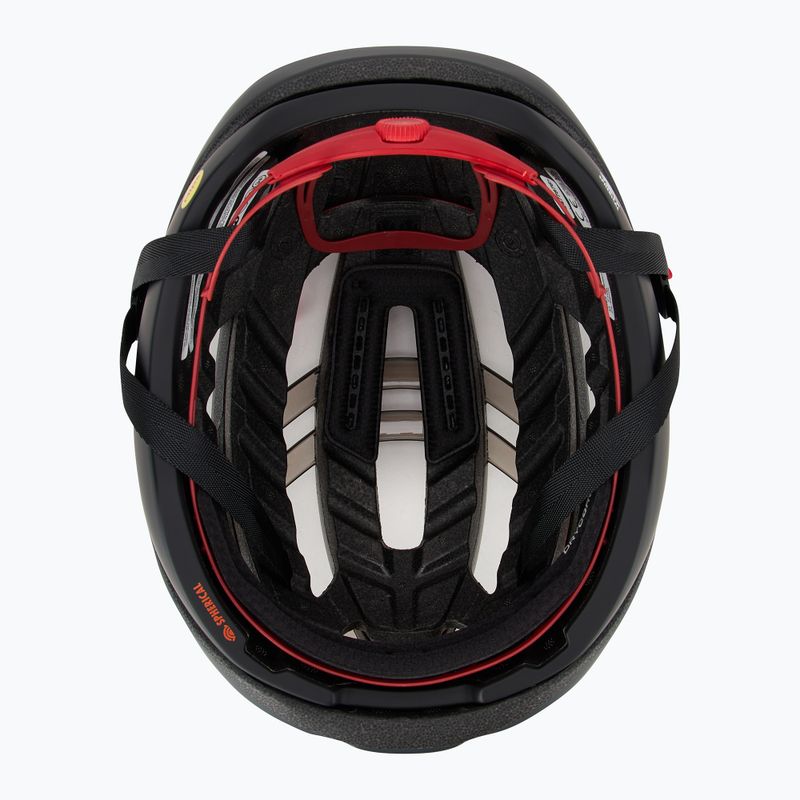 Kask rowerowy Giro Aries Spherical MIPS matte carbon red 6