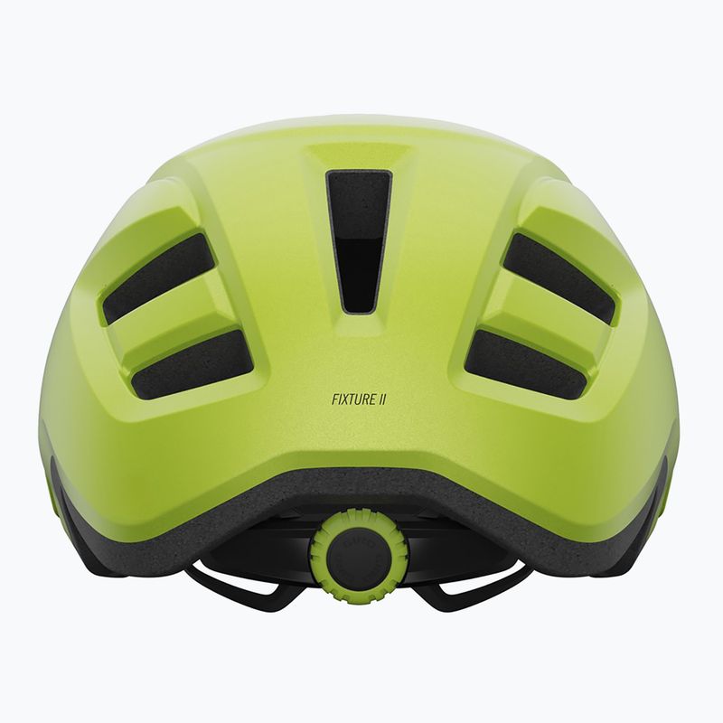 Kask rowerowy Giro Fixture II Integrated MIPS matte ano lime 3