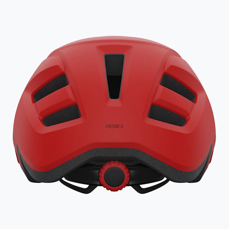 Kask rowerowy Giro Fixture II Integrated MIPS matte trim red 3