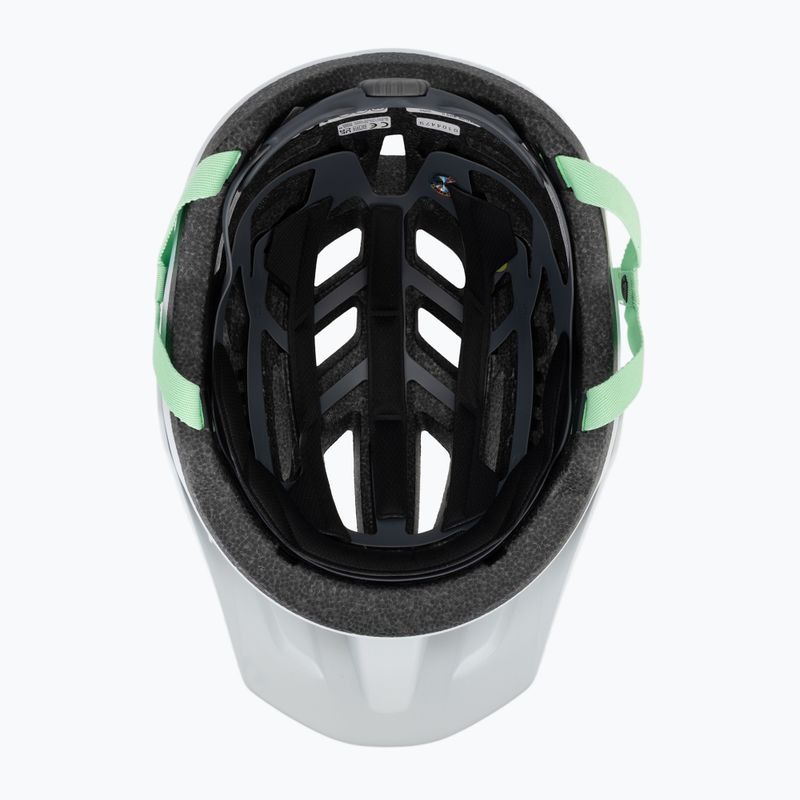 Kask rowerowy Giro Fixture II Integrated MIPS W matte white/green pearl 5
