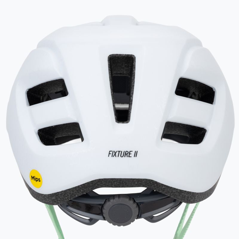 Kask rowerowy Giro Fixture II Integrated MIPS W matte white/green pearl 10