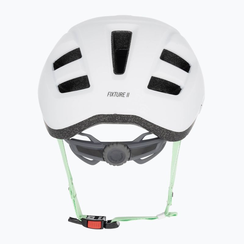 Kask rowerowy Giro Fixture II W matte white green pearl 3