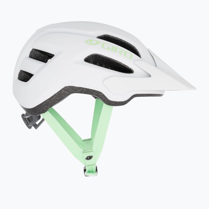 Kask rowerowy Giro Fixture II W matte white green pearl 4