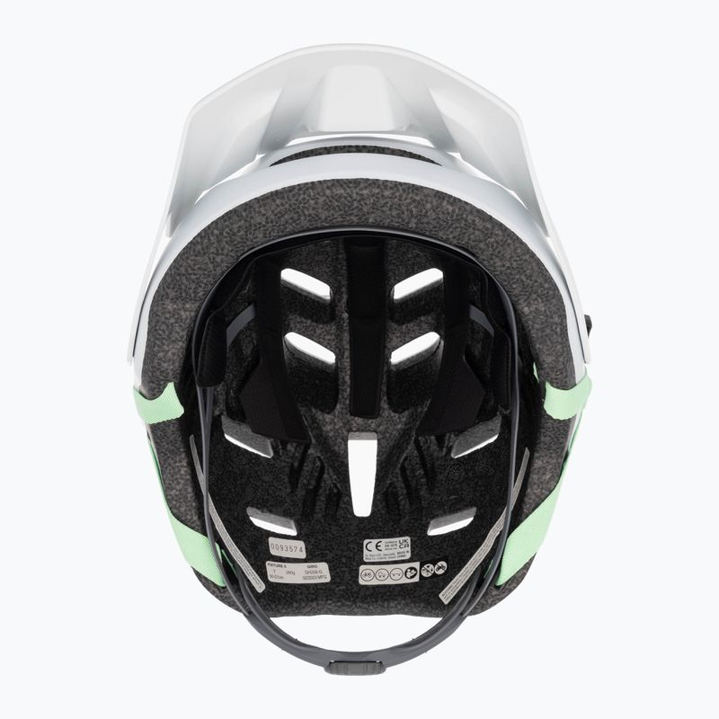 Kask rowerowy Giro Fixture II W matte white green pearl 6