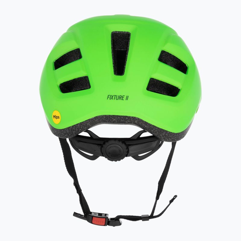 Kask rowerowy dziecięcy Giro Fixture II Integrated MIPS matte bright green 2