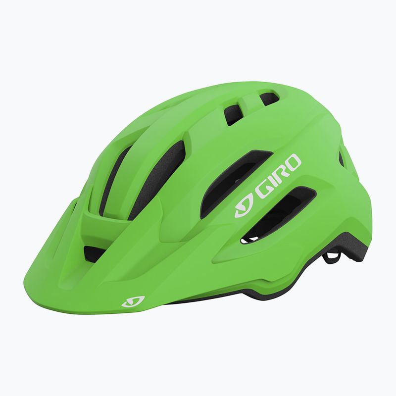 Kask rowerowy dziecięcy Giro Fixture II Integrated MIPS matte bright green 7