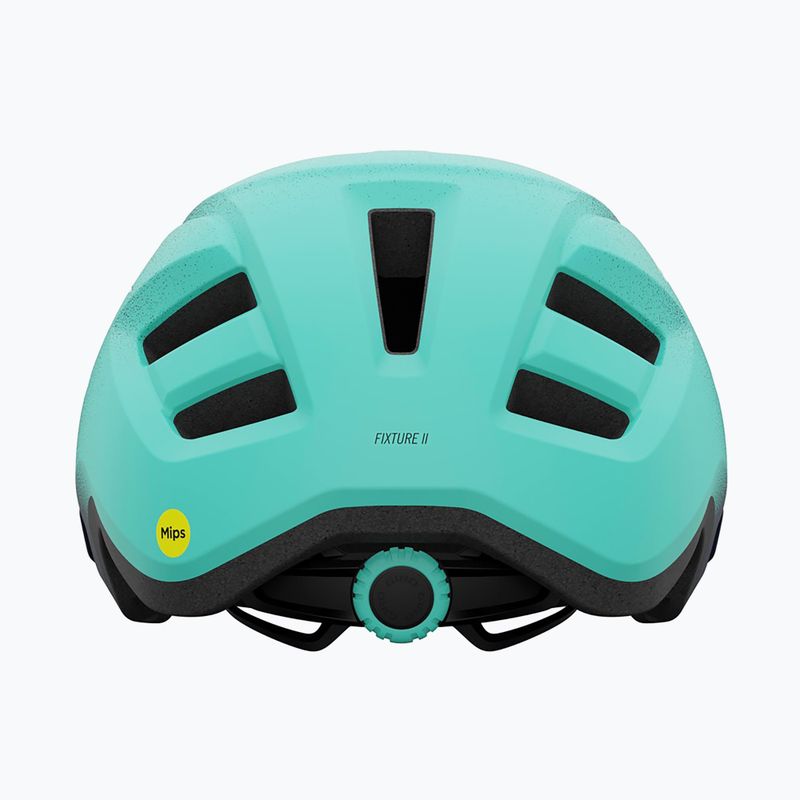Kask rowerowy dziecięcy Giro Fixture II Integrated MIPS matte midnight blue/screaming teal/fade 3