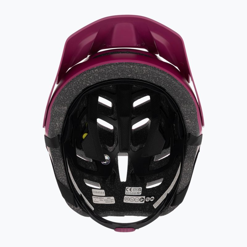 Kask rowerowy dziecięcy Giro Fixture II Integrated MIPS matte pink street 6