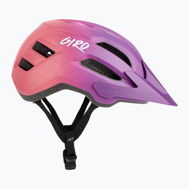 Kask rowerowy dziecięcy Giro Fixture II Integrated MIPS matte purple pink 4