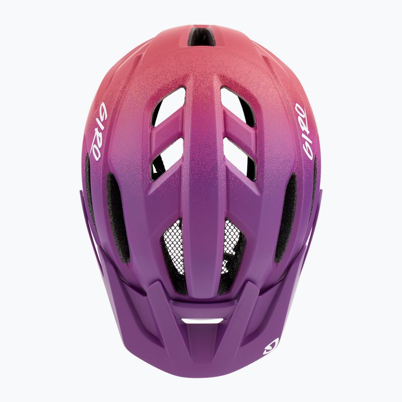 Kask rowerowy dziecięcy Giro Fixture II Integrated MIPS matte purple pink 6