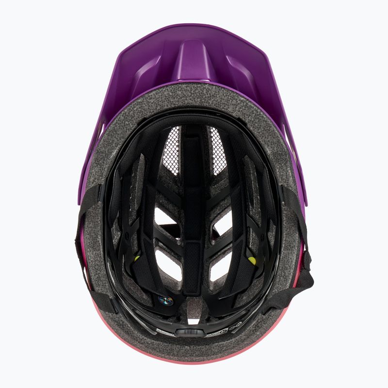 Kask rowerowy dziecięcy Giro Fixture II Integrated MIPS matte purple pink 7