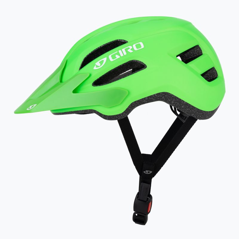 Kask rowerowy dziecięcy Giro Fixture II matte bright green 3