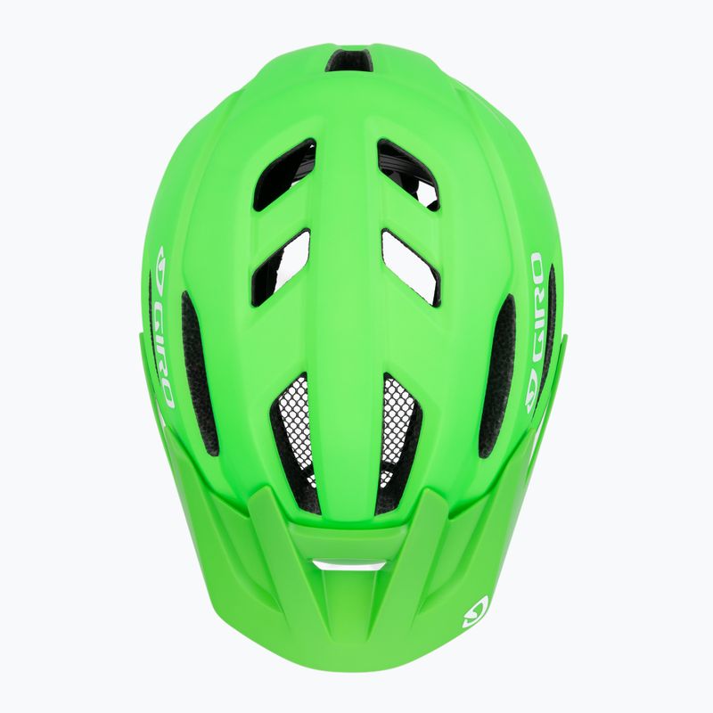 Kask rowerowy dziecięcy Giro Fixture II matte bright green 6