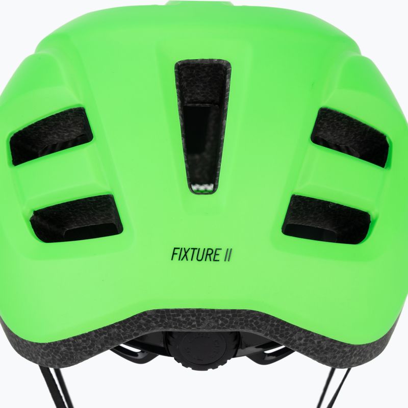 Kask rowerowy dziecięcy Giro Fixture II matte bright green 9