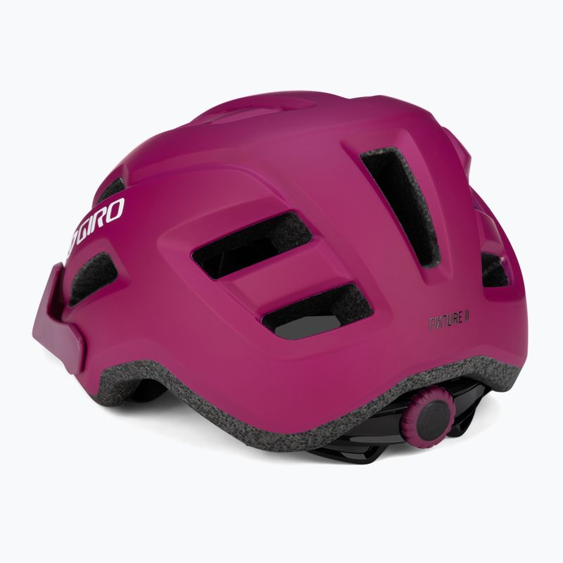 Kask rowerowy dziecięcy Giro Fixture II matte pink street 4