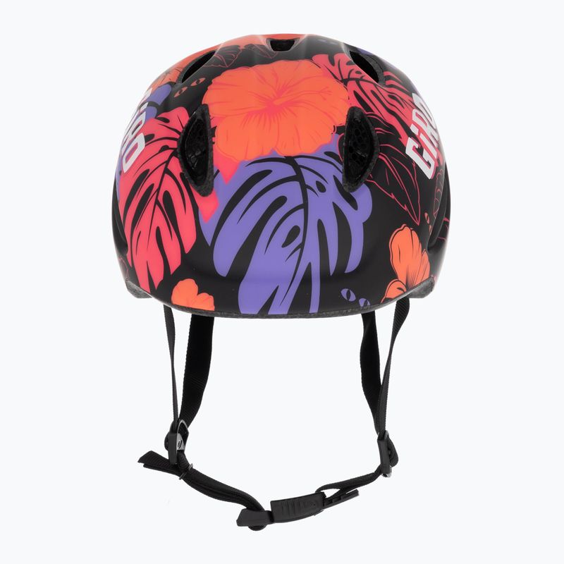 Kask rowerowy dziecięcy Giro Scamp Integrated Mips Jr matte black floral 3