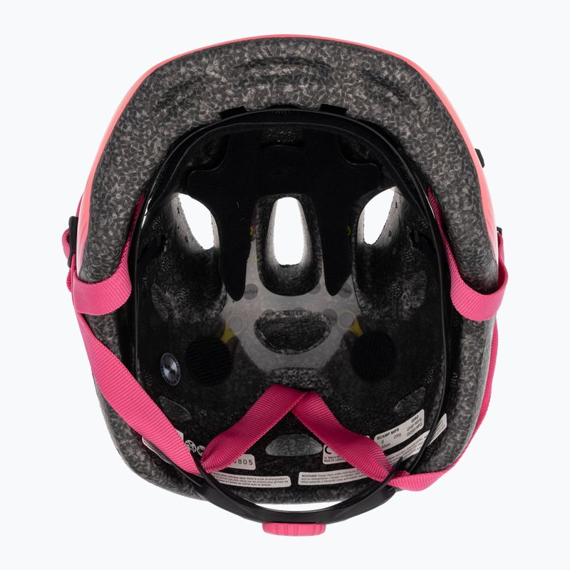 Kask rowerowy dziecięcy Giro Scamp Integrated Mips Jr matte pink/purple fade 6