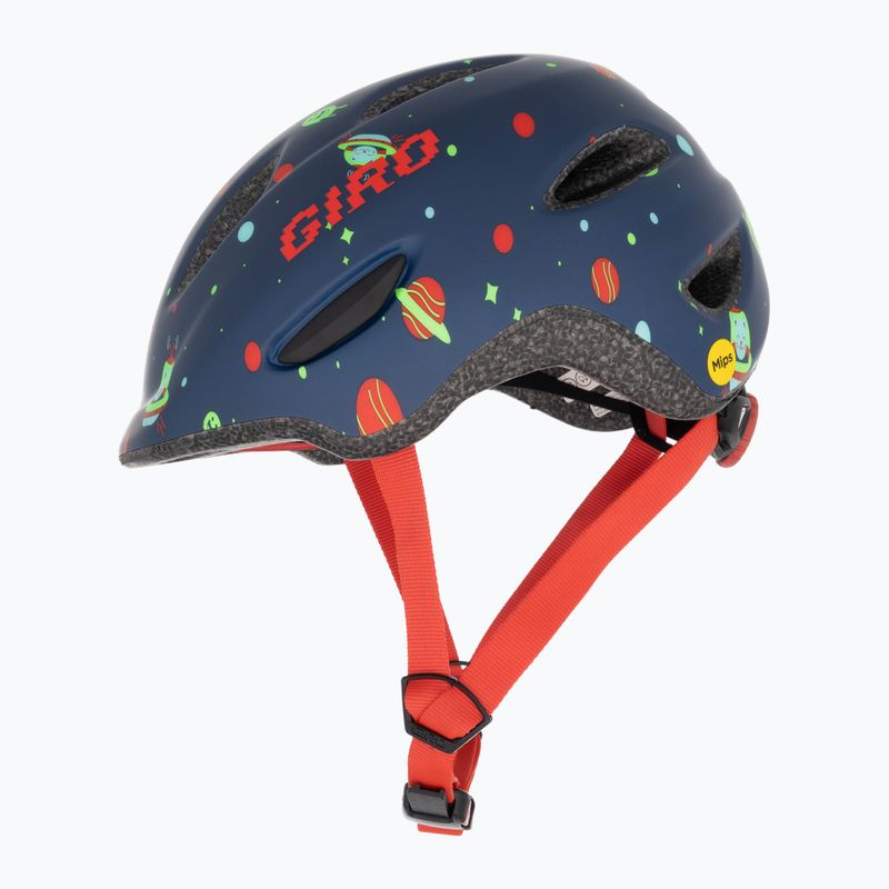 Kask rowerowy dziecięcy Giro Scamp Integrated Mips Jr matte midnight space 5