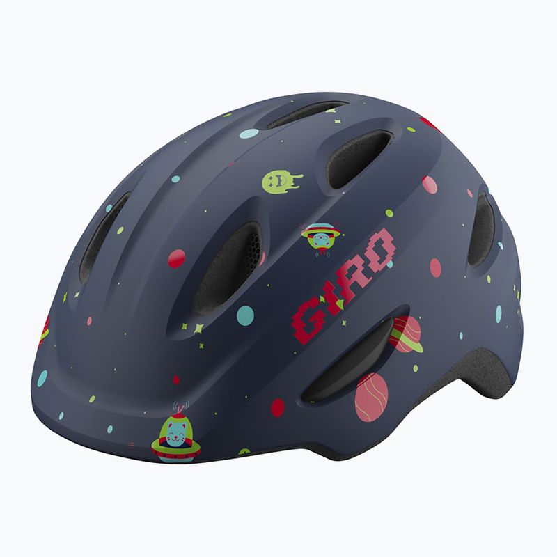 Kask rowerowy dziecięcy Giro Scamp Integrated Mips Jr matte midnight space 7