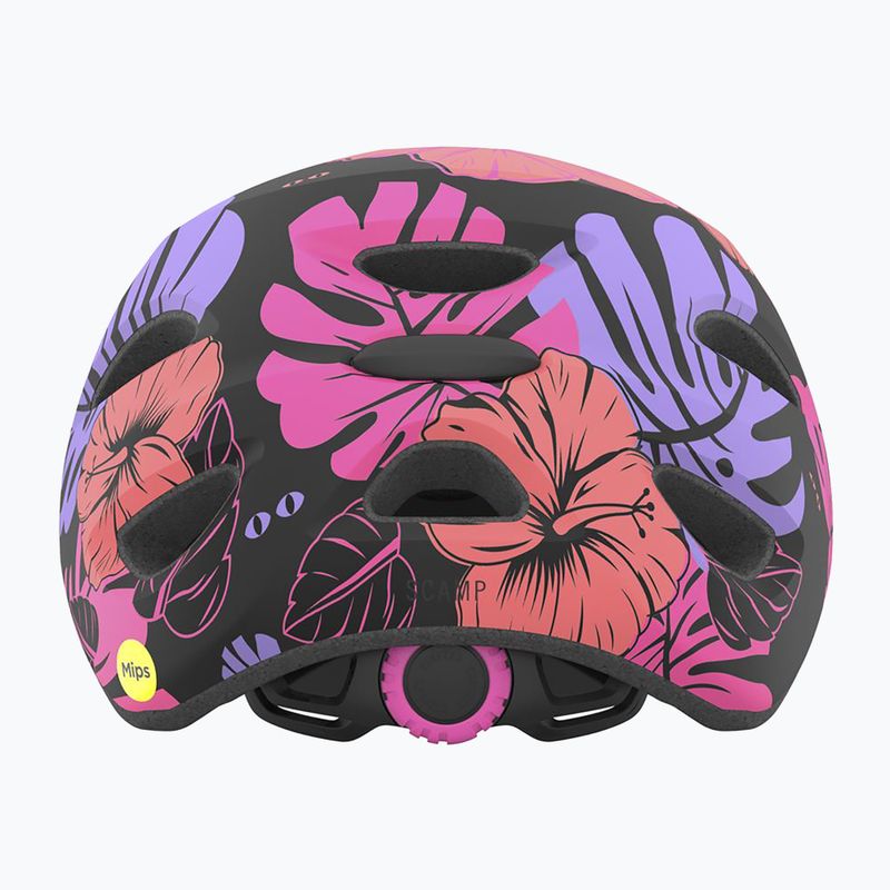 Kask rowerowy dziecięcy Giro Scamp Jr matte black floral 8