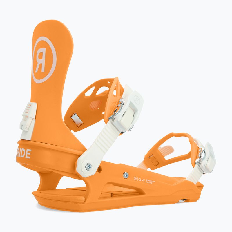 Wiązania snowboardowe damskie RIDE CL-4 W papaya 2