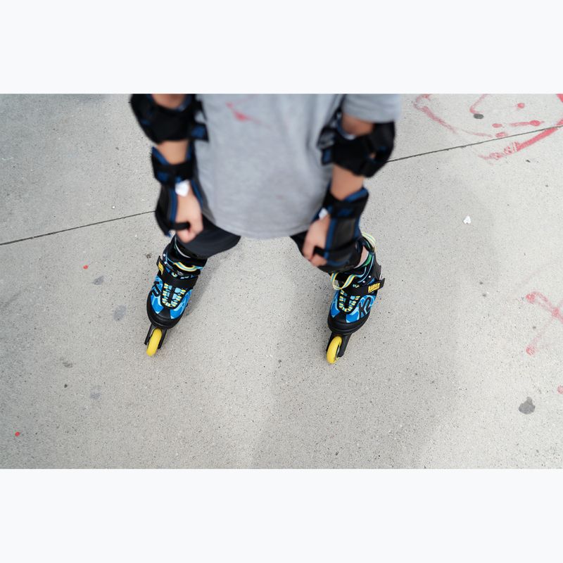 Rolki dziecięce K2 Raider Pro blue/yellow 6