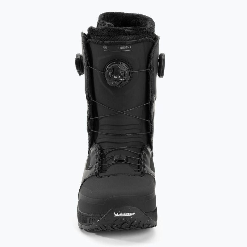 Buty snowboardowe męskie RIDE Trident 2024 black 3