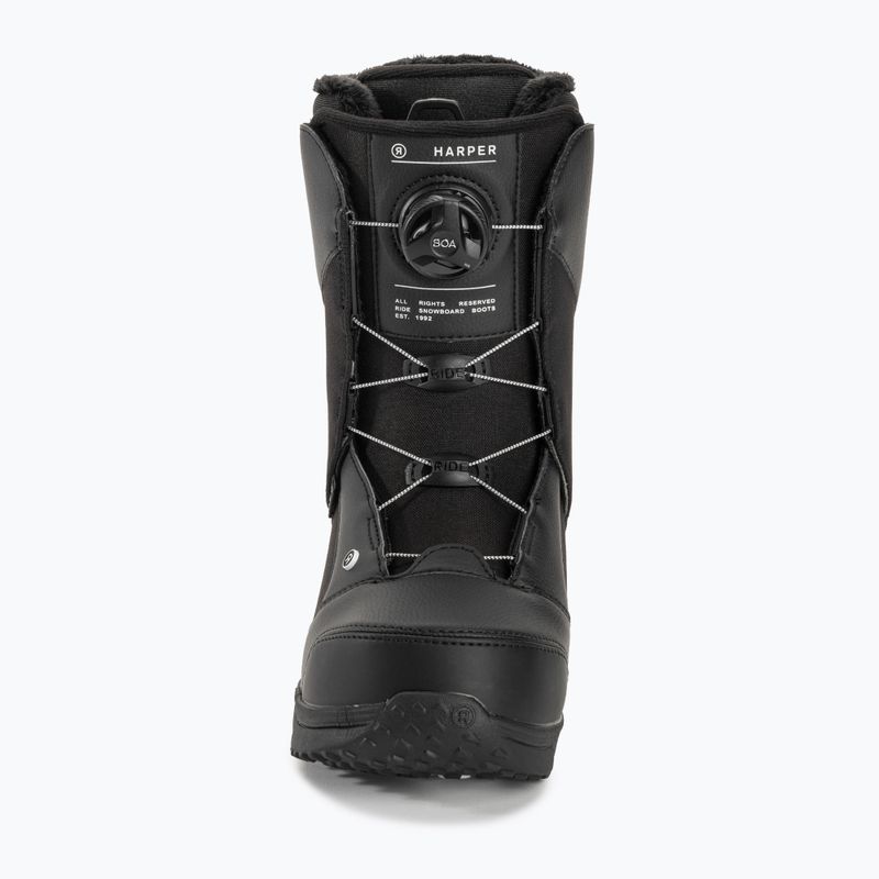 Buty snowboardowe damskie RIDE Harper W 2023 black 3