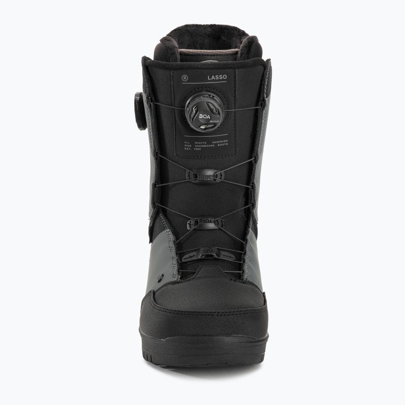 Buty snowboardowe męskie RIDE Lasso 2023 grey 3