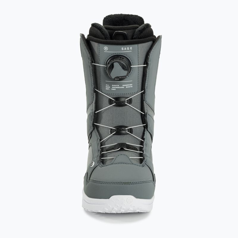 Buty snowboardowe damskie RIDE Sage slate 3