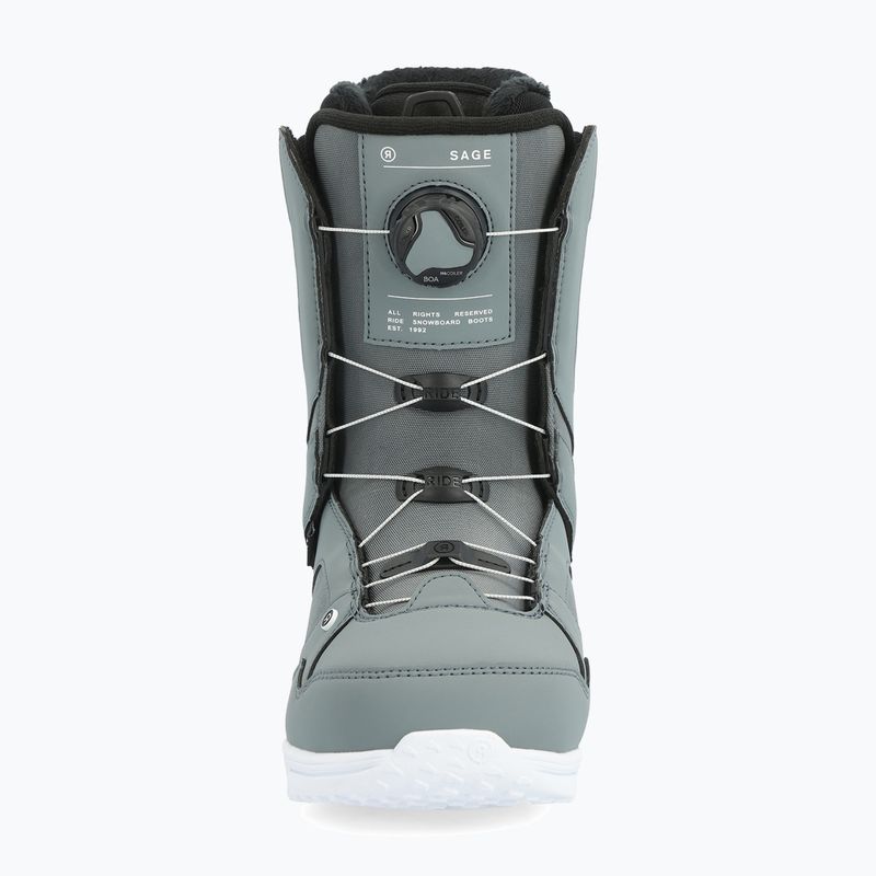 Buty snowboardowe damskie RIDE Sage slate 8