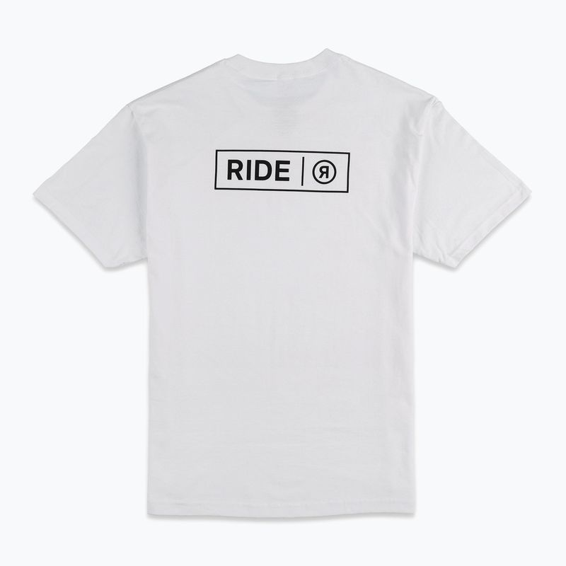 Koszulka męska RIDE Logo Tee white 2