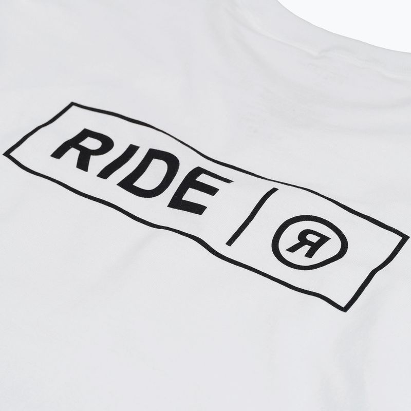 Koszulka męska RIDE Logo Tee white 3